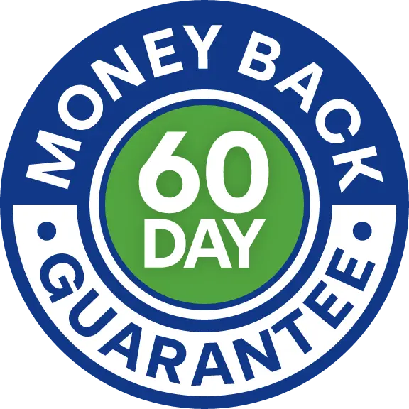 60 Day Money Back Guarantee